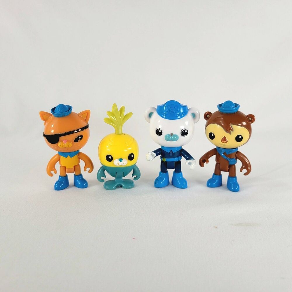 Fisher Price Octonauts Figure Lot Barnacles Kwazii Shellington Tunip Set Mattel